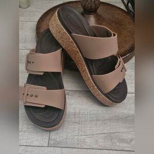 Crocs Platform Slides